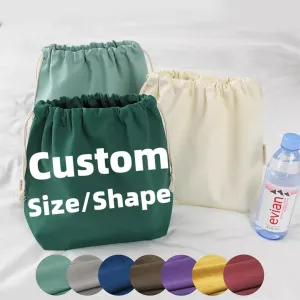 Custom Size Storage Bag, Personalized Purse Liner Bag, Cut to Shape Dust-proof Drawstring Pouch Bag, Bespoke Waterproof/Velvet/Cotton Linen Tailored Folding Sport Home Travel Storage Pack Bag