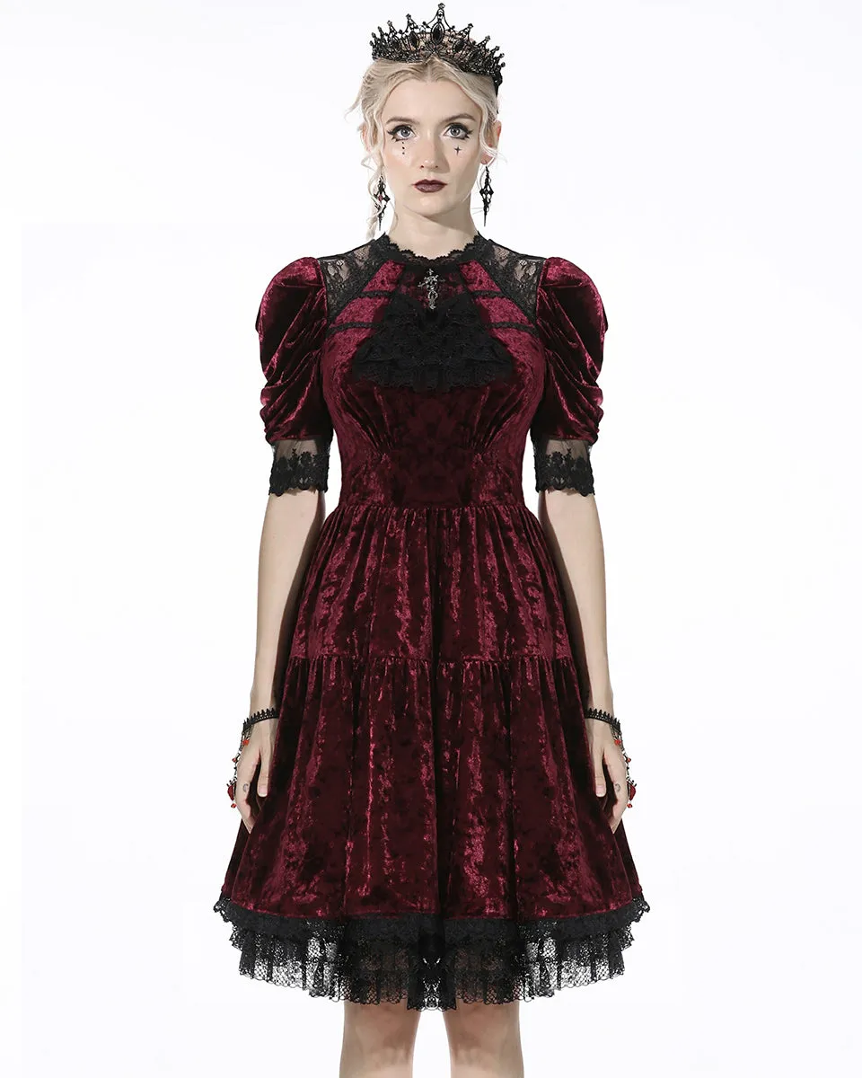 Dark In Love Scarlet Rapture Gothic Evening Dress