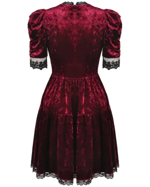 Dark In Love Scarlet Rapture Gothic Evening Dress
