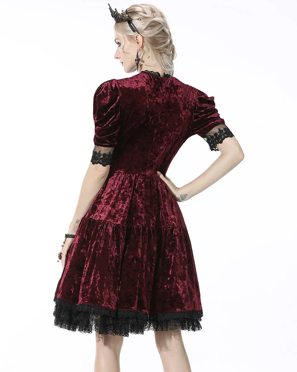 Dark In Love Scarlet Rapture Gothic Evening Dress