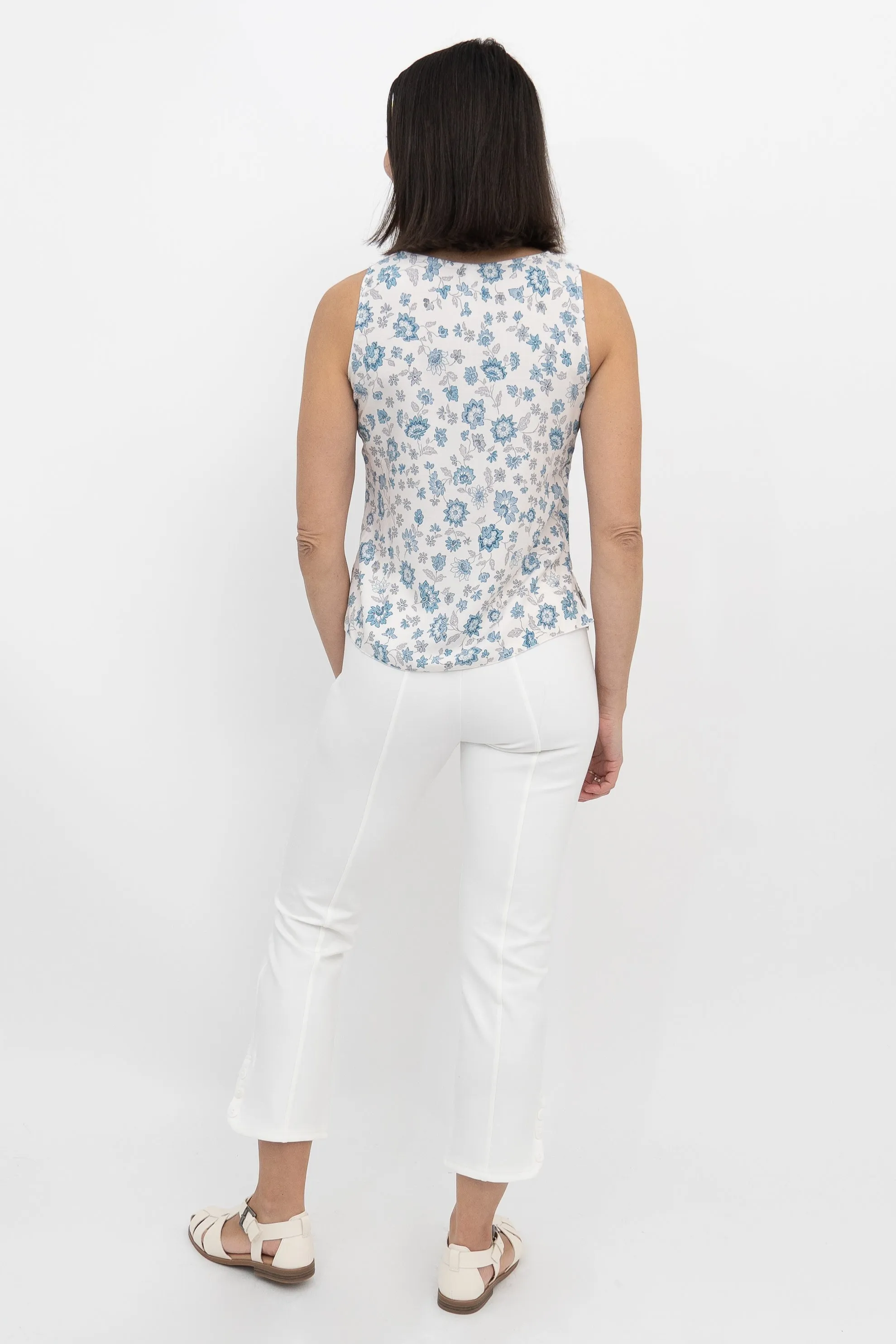 Dee Tank, Blue Simple