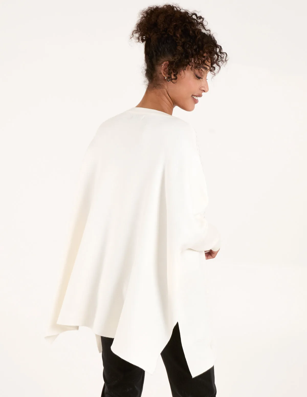 Diamante V Neck Jumper