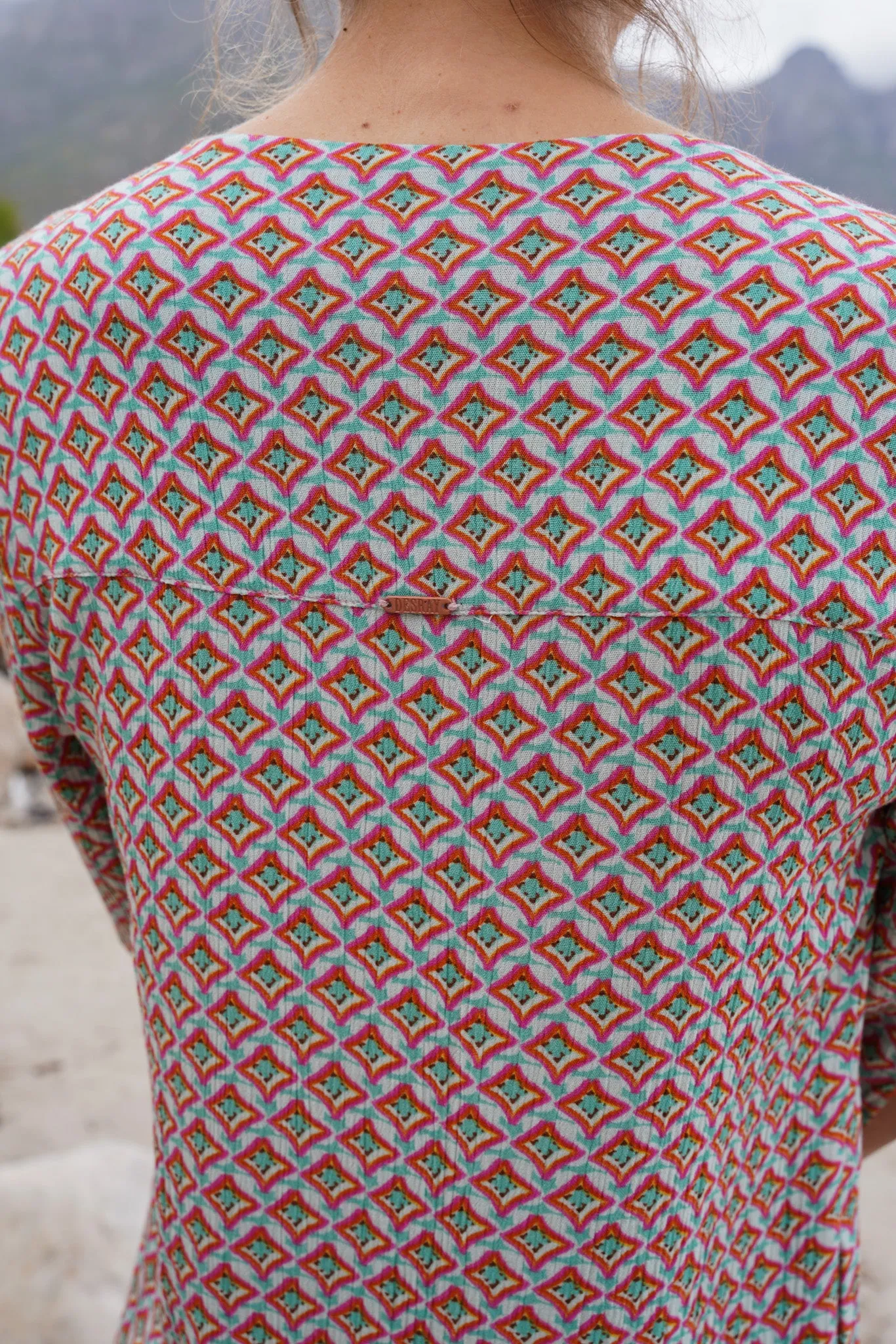 Diamond Print Club 55 Kaftan