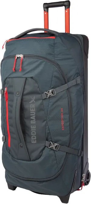 Eddie Bauer Expedition Duffel Bag 2.0-Made from Rugged Polycarbonate and Nylon, Storm, 34L