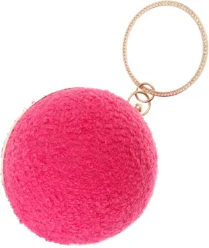 Evening Clutch Purse Women's Party Clutch Bag Fashionable Round Shape Handbag