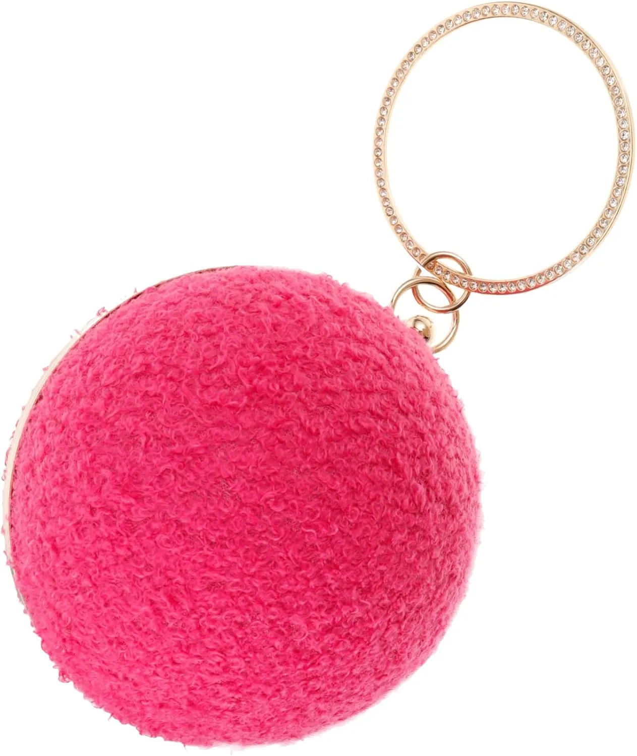 Evening Clutch Purse Women's Party Clutch Bag Fashionable Round Shape Handbag
