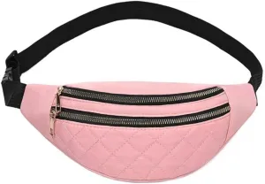 Fanny Pack Women, Waist Bag Women Fanny Pack Shoulder Belt Bag Fashion Packs Party Lady Travel Phone Pouch Purse Bags (Red)