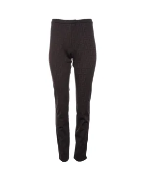 Fendi FF brown trousers AJL0075