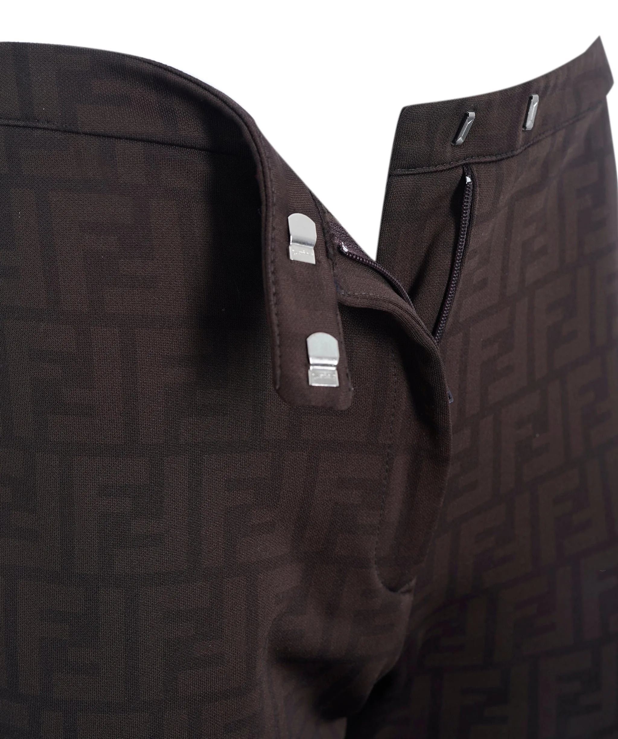 Fendi FF brown trousers AJL0075