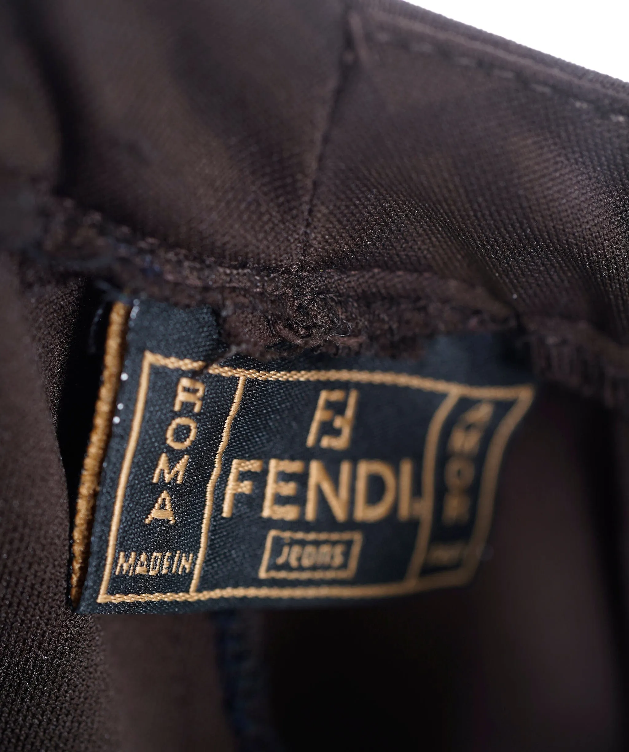 Fendi FF brown trousers AJL0075