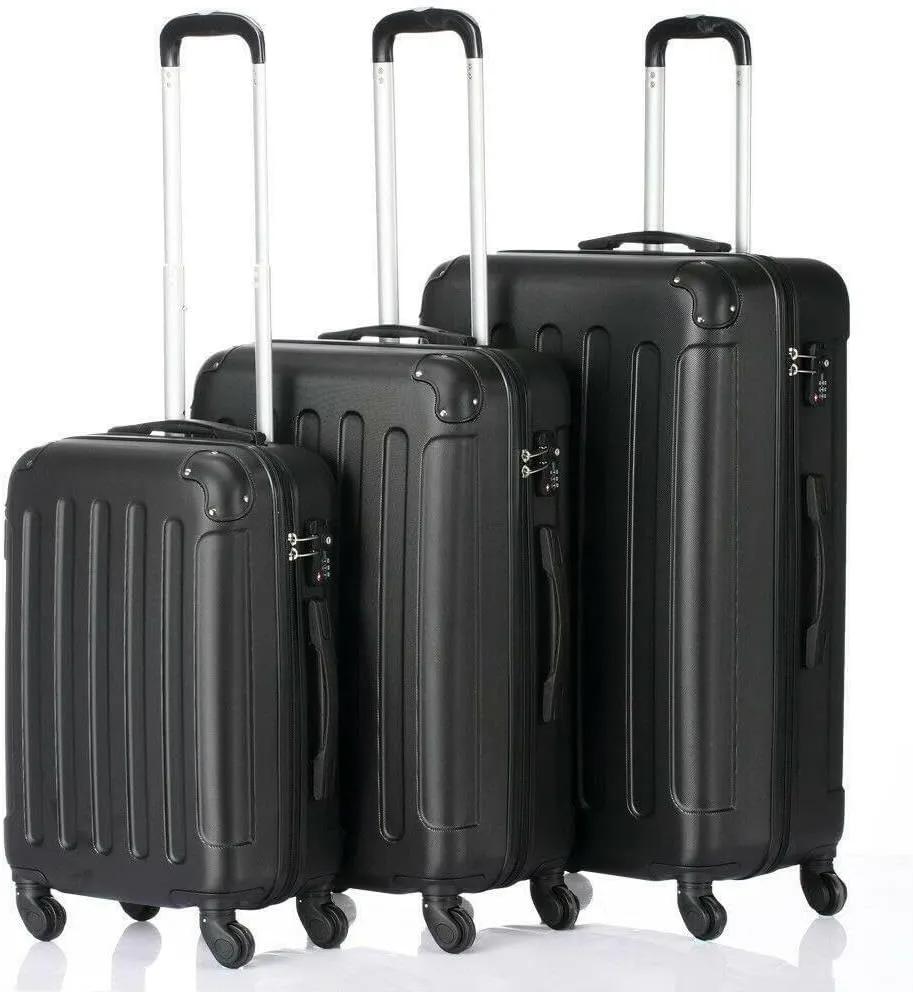 Fits for 3X Travel Spinner Luggage Set Bag ABS Trolley Carry On Suitcase w/TSA US