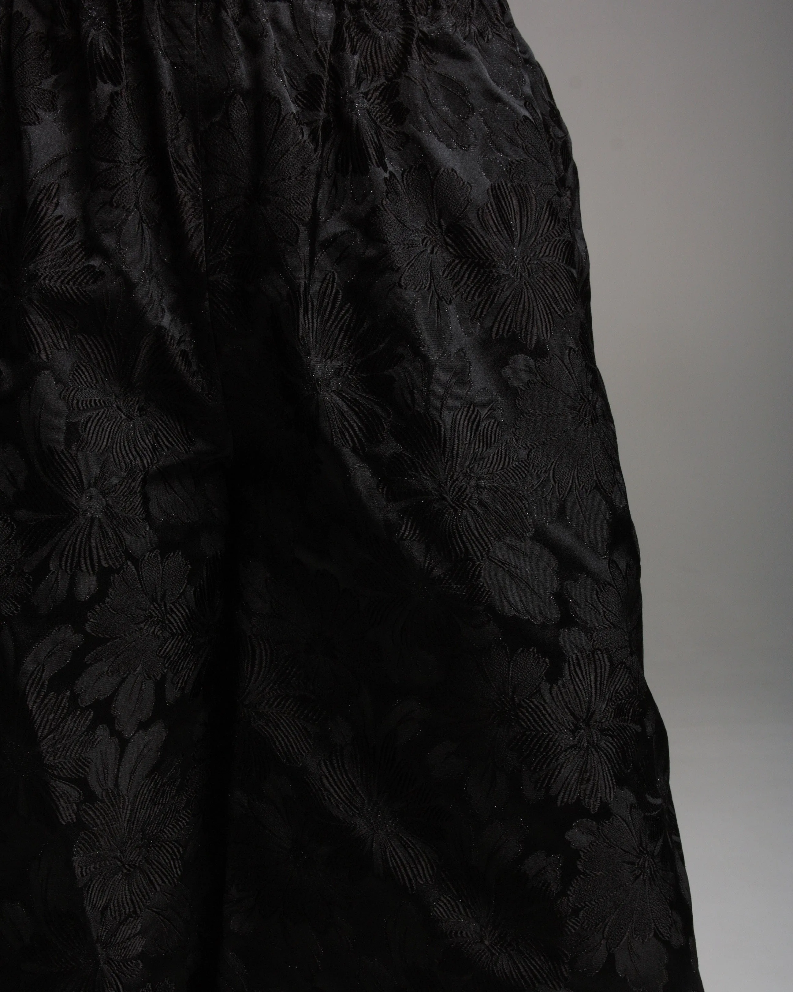 Floral Jacquard Wide Trouser