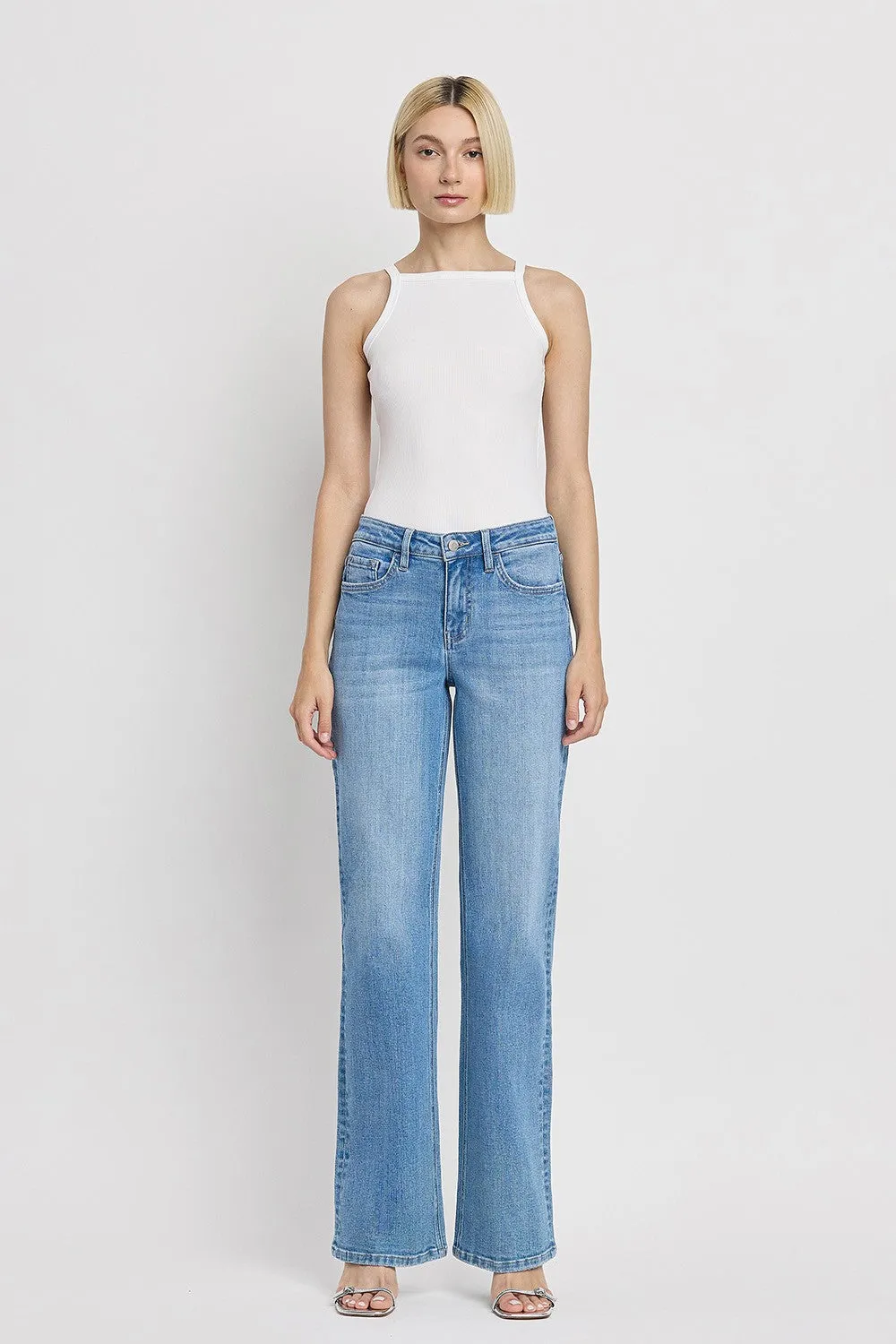 Flying Monkey 90s High Rise Vintage Flare Jeans