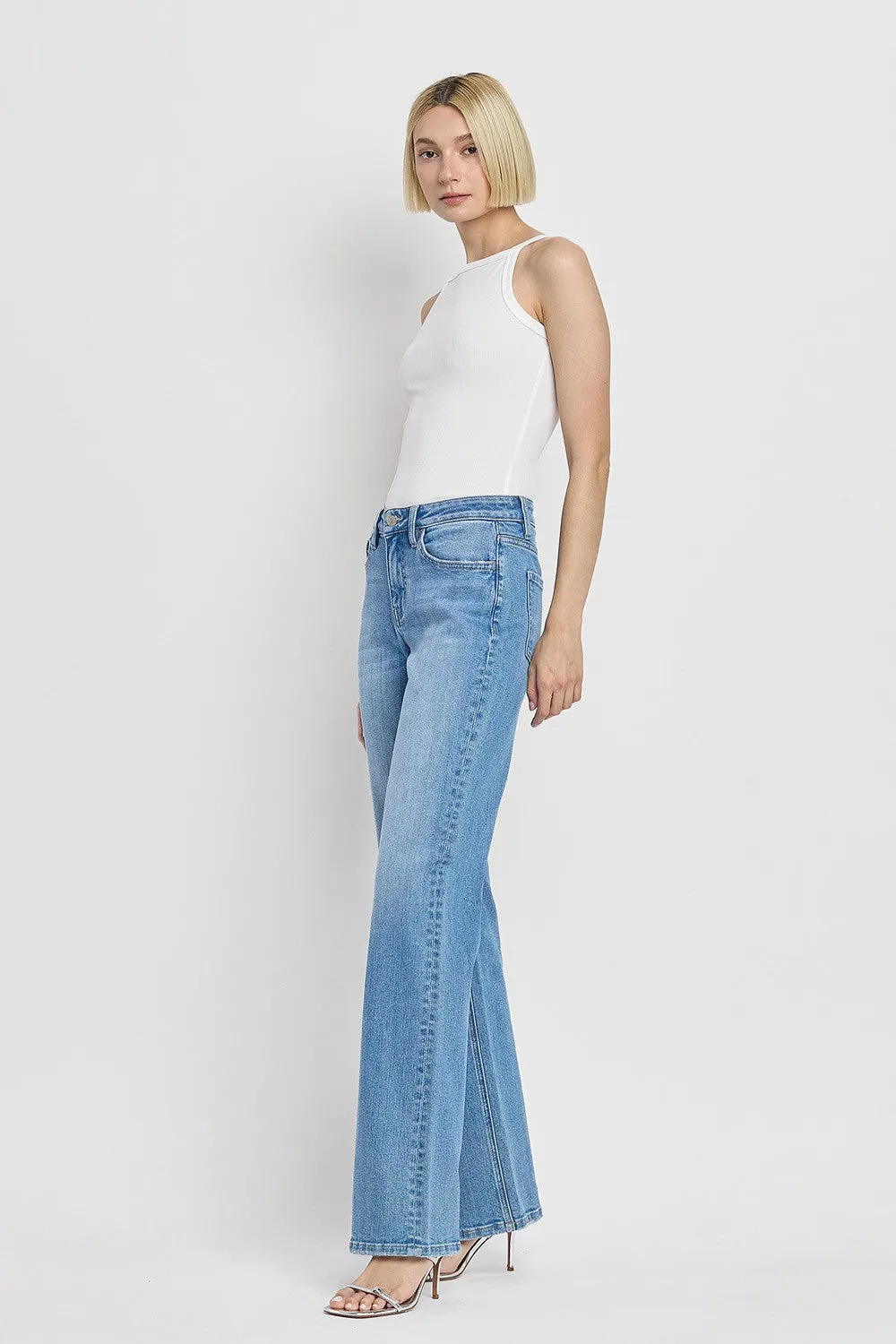 Flying Monkey 90s High Rise Vintage Flare Jeans
