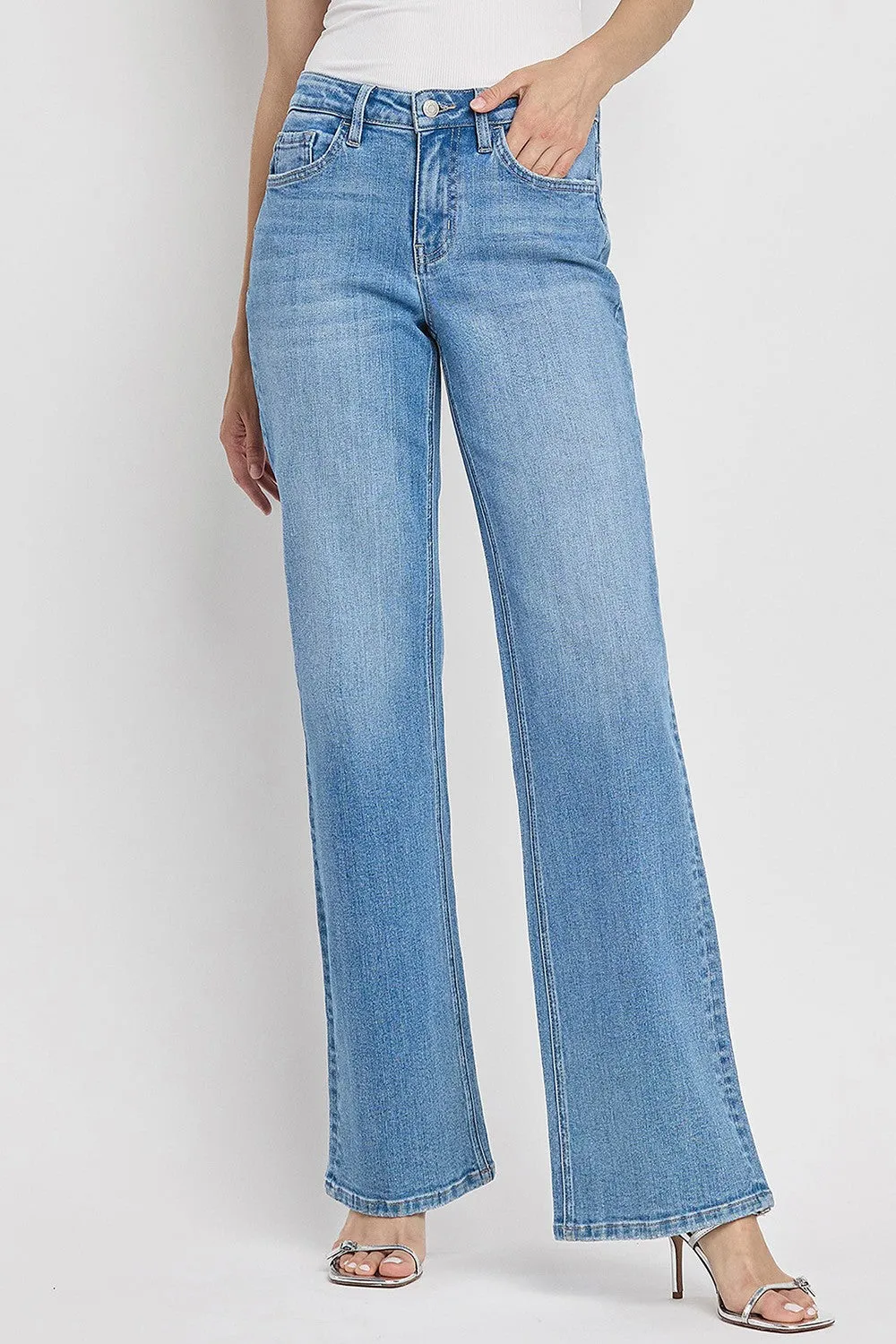 Flying Monkey 90s High Rise Vintage Flare Jeans