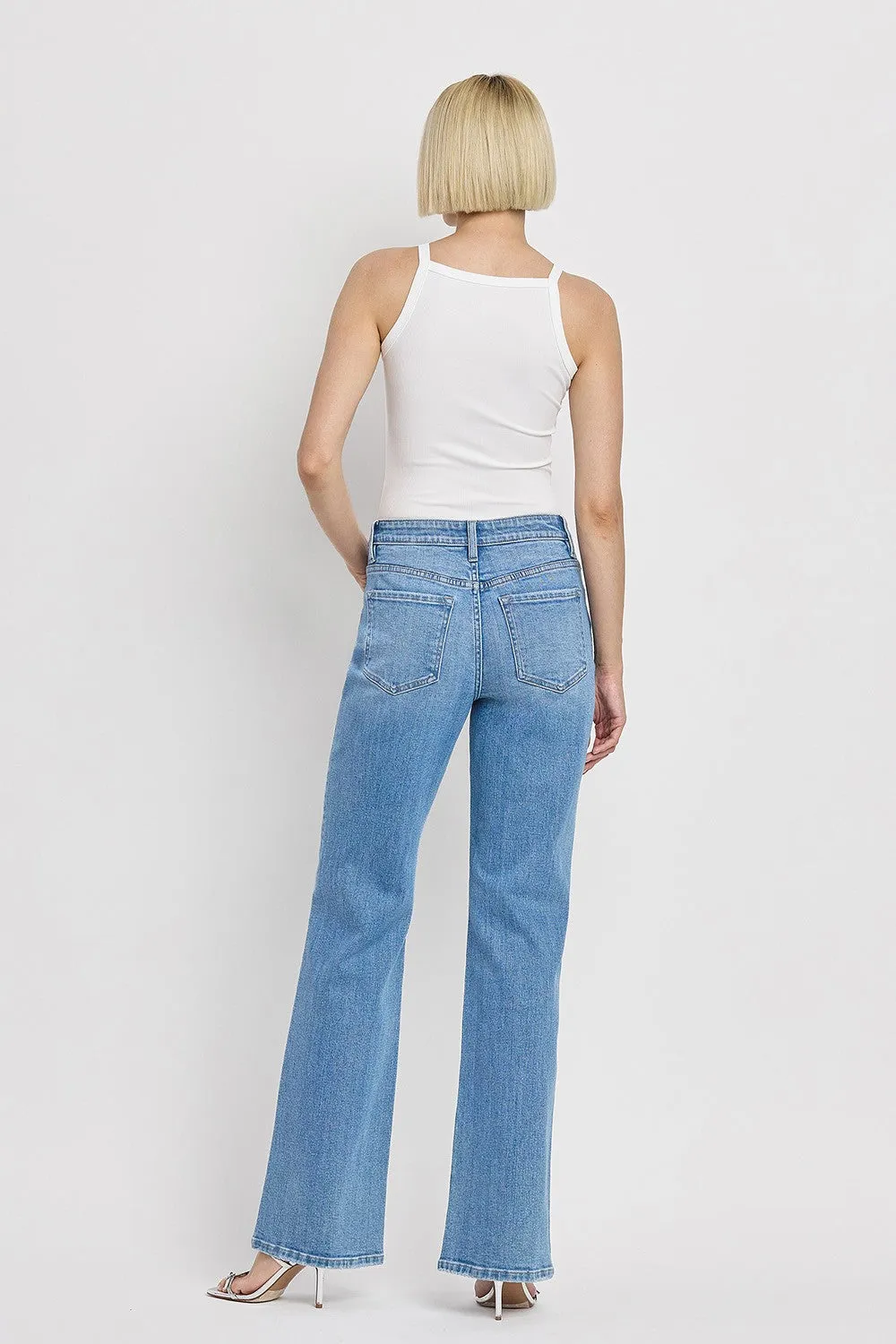 Flying Monkey 90s High Rise Vintage Flare Jeans