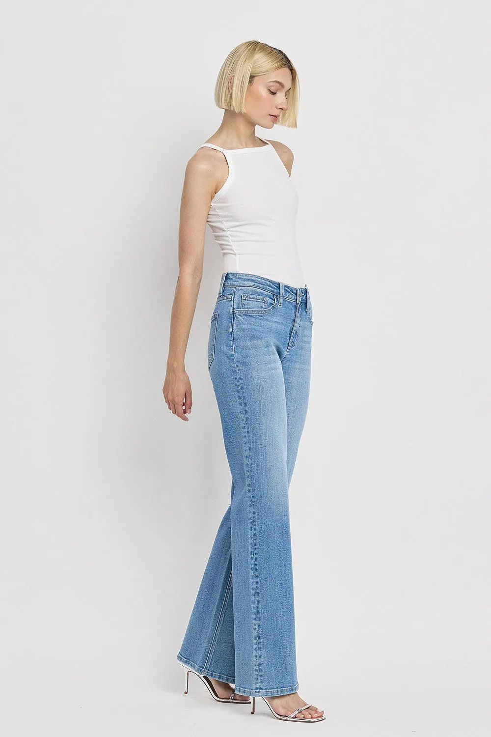 Flying Monkey 90s High Rise Vintage Flare Jeans