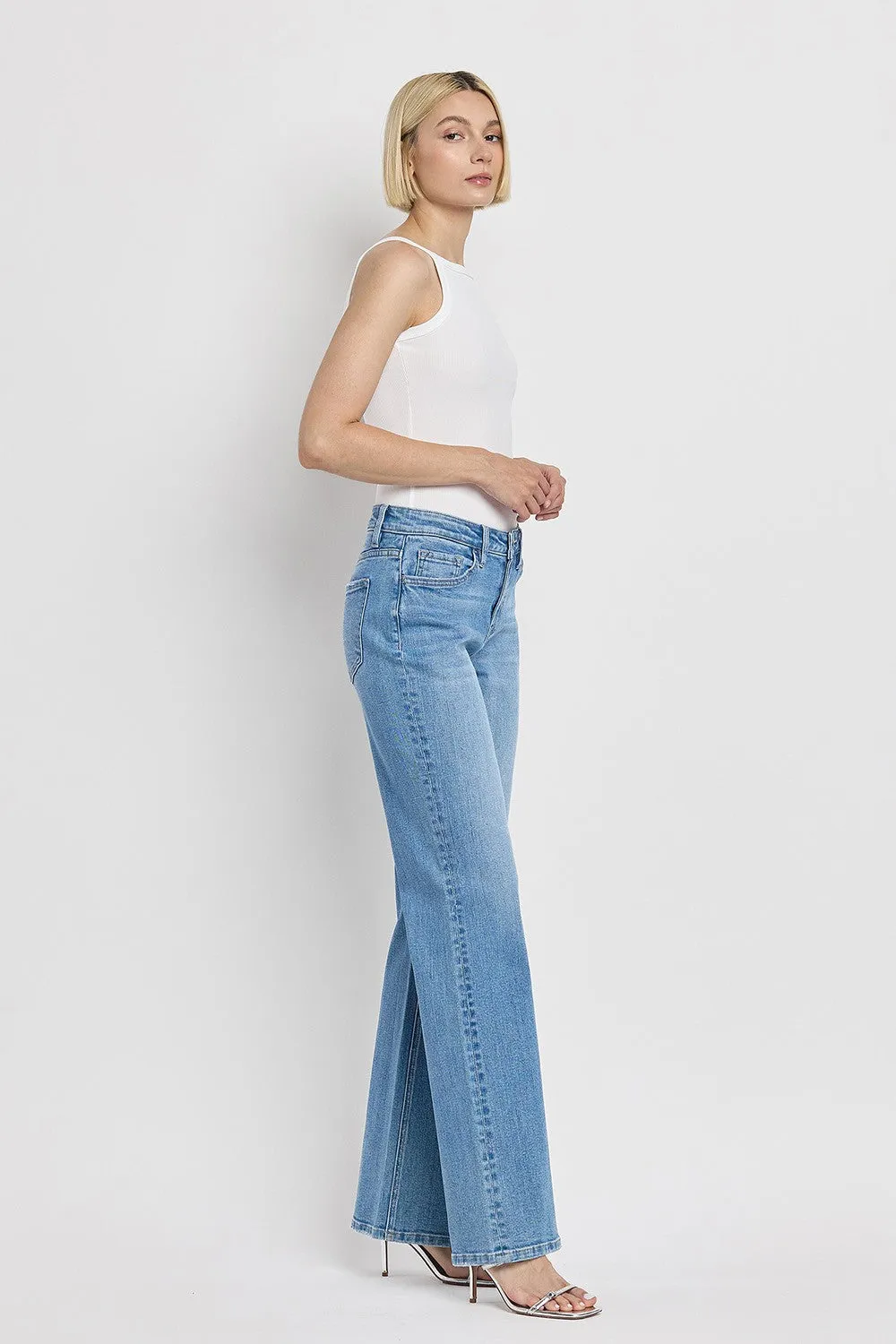 Flying Monkey 90s High Rise Vintage Flare Jeans