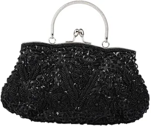 GALPADA Party Handbag Bride Handbags Pearl Handbags Purse for Banquet Dinner Party Bags