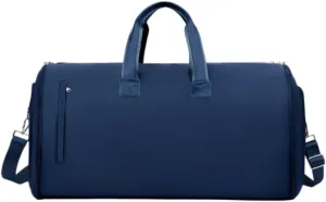 Garment Bag Large Capacity Business Travel Bag for Outdoor for Men Women Camping, Dark Blue