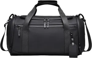 Garment Duffel Bag Carry on Garment Bag Men Multifunction Large Capacity Suit Travel Bag Travel Duffel Bag for s Holiday, Black