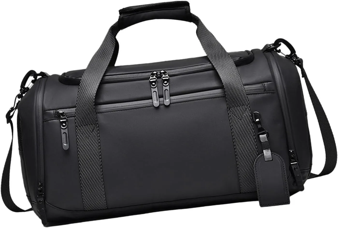 Garment Duffel Bag Men's Garment Bag Sturdy Gym Bag Oxford Cloth Portable Travel Duffel Bag Suit Travel Bag for Camping s, Black