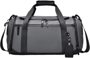 Garment Duffel Bag Travel Duffel Bag Garment Bag Suit Travel Bag for Business Camping, Gray