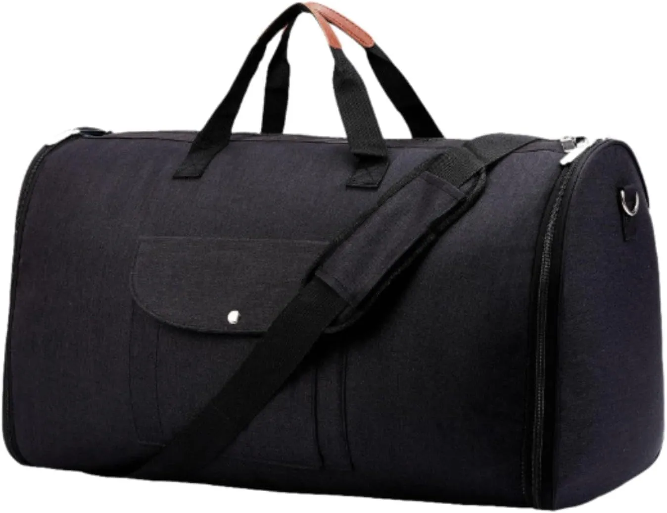 Garment Duffle Bag, Travel Bag, Convertible Carry on Garment Bag, Multipurpose Large Capacity Tote Waterproof Travel Suit Bag, Navy/1164(Preto)
