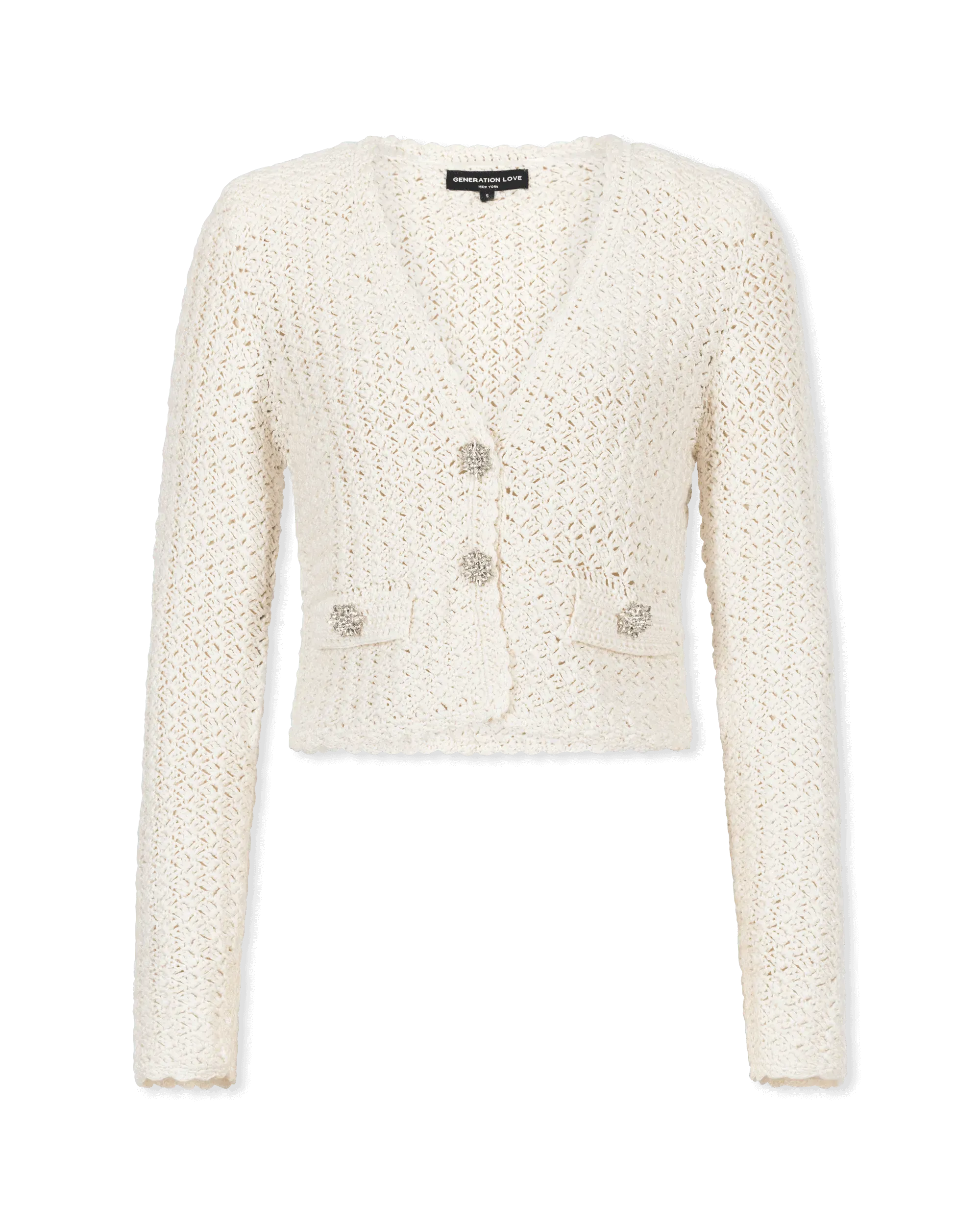 Generation Love Joy Crochet Cardigan