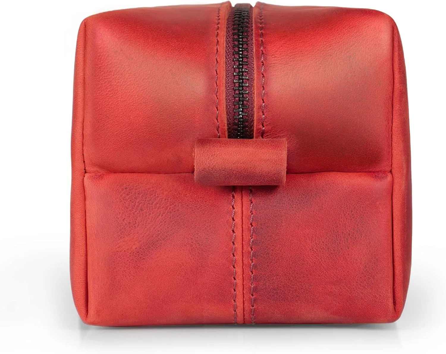 Genuine Leather Travel Toiletry, Makeup, Shaving Organizer Bag - Dopp Kits - Unisex
