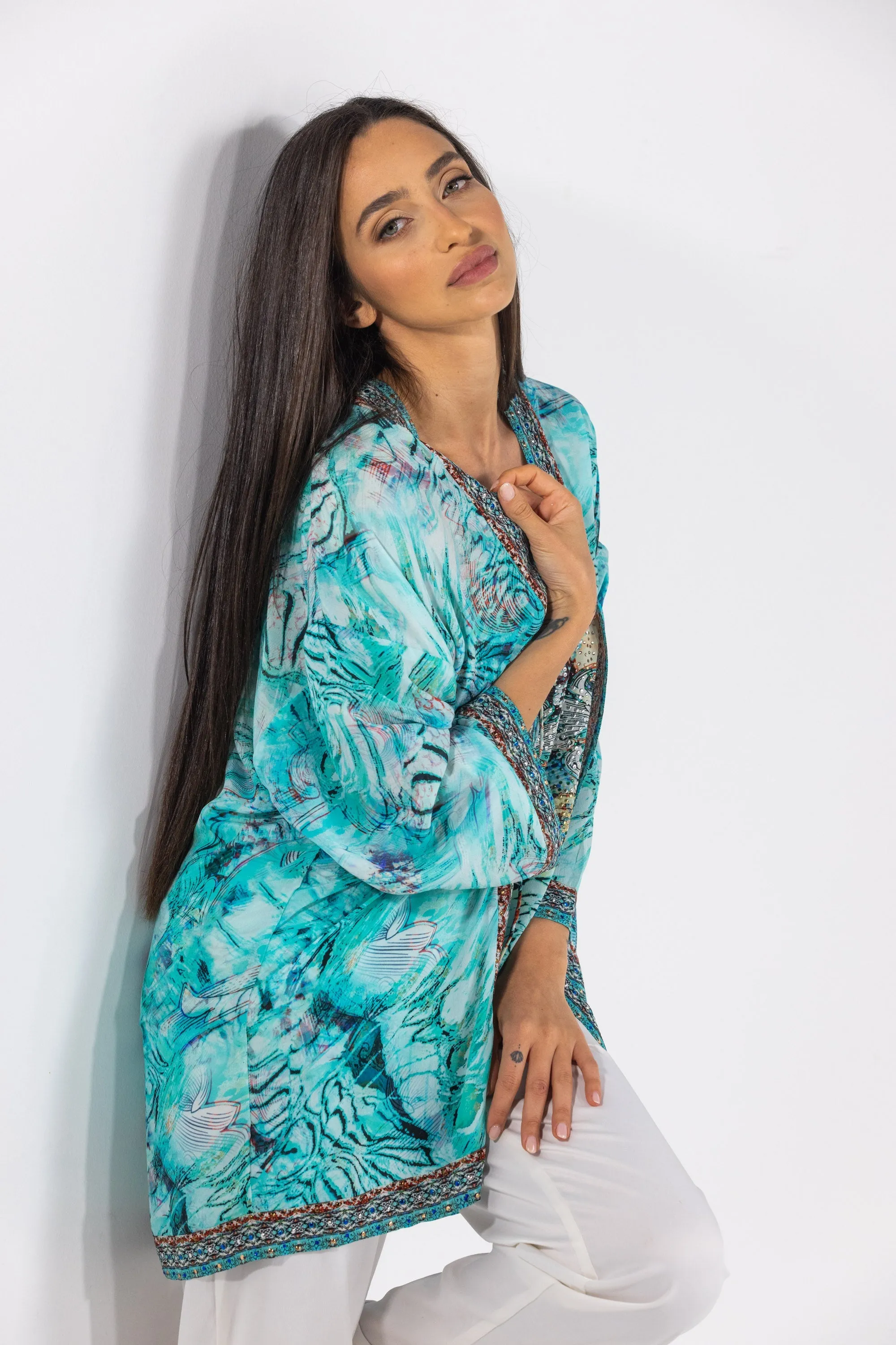 GOLDCOAST - KIMONO TOP