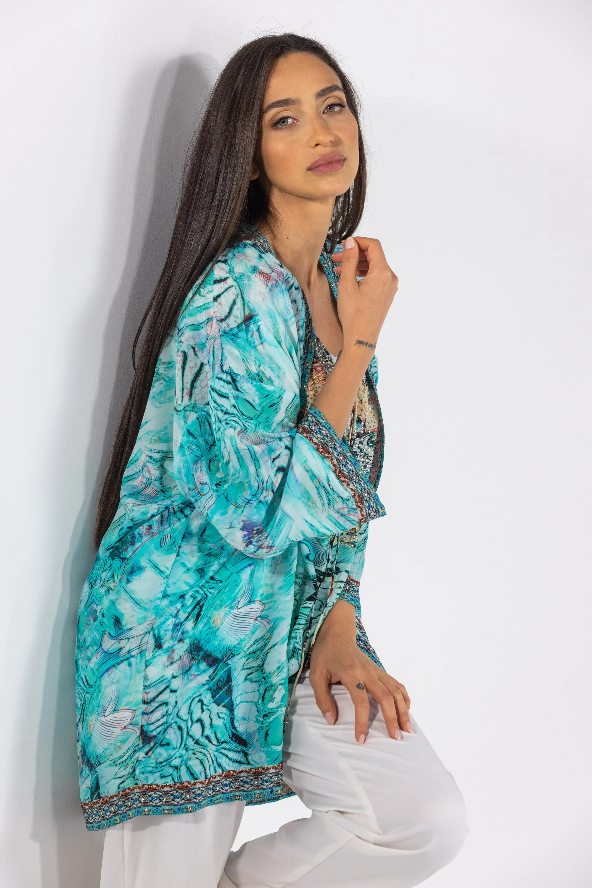 GOLDCOAST - KIMONO TOP