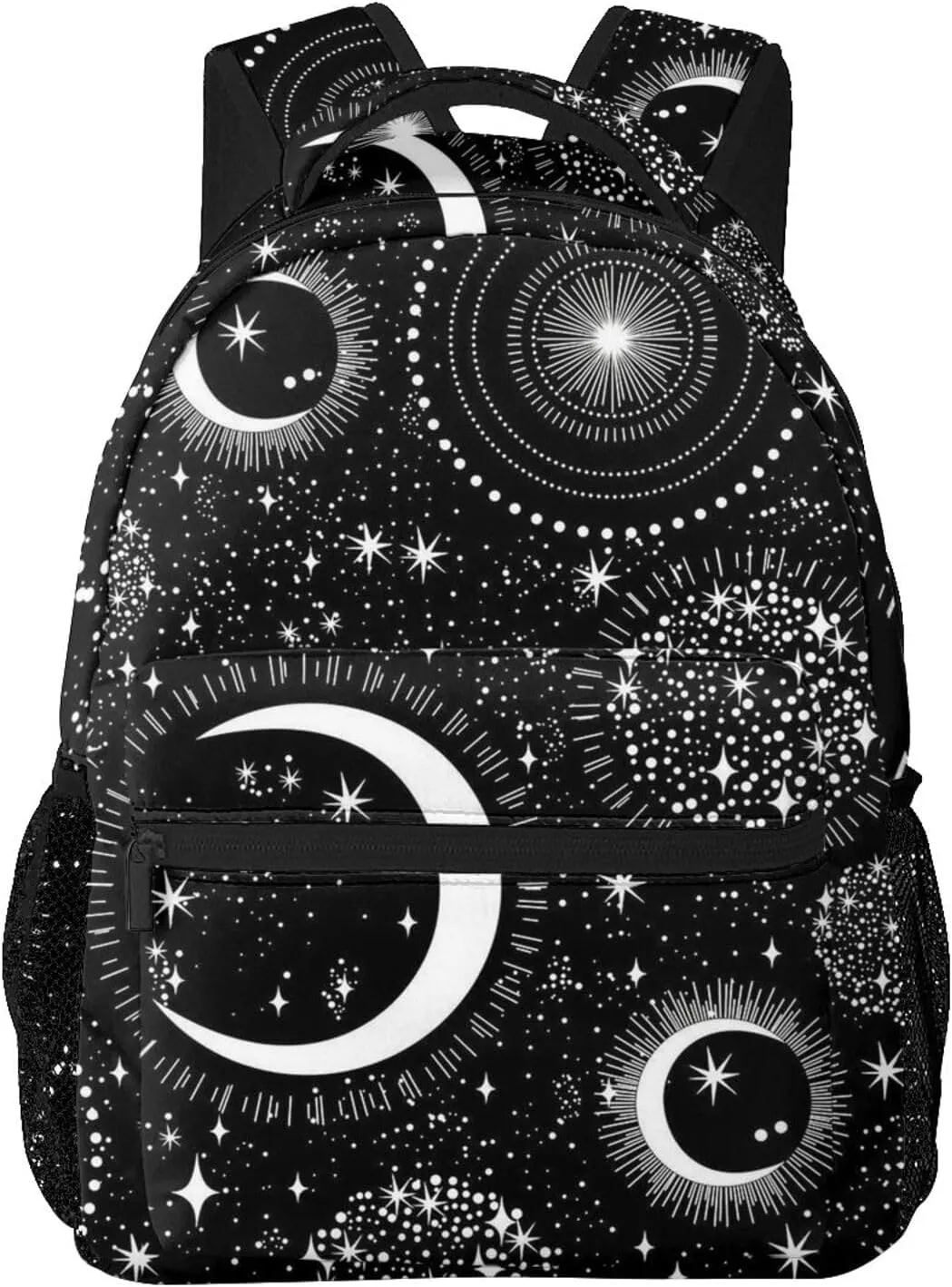Gothic Goth Horror Backpack,Fashion Bat Pattern Daypack Computer Backpacks Bookbag for Men Women