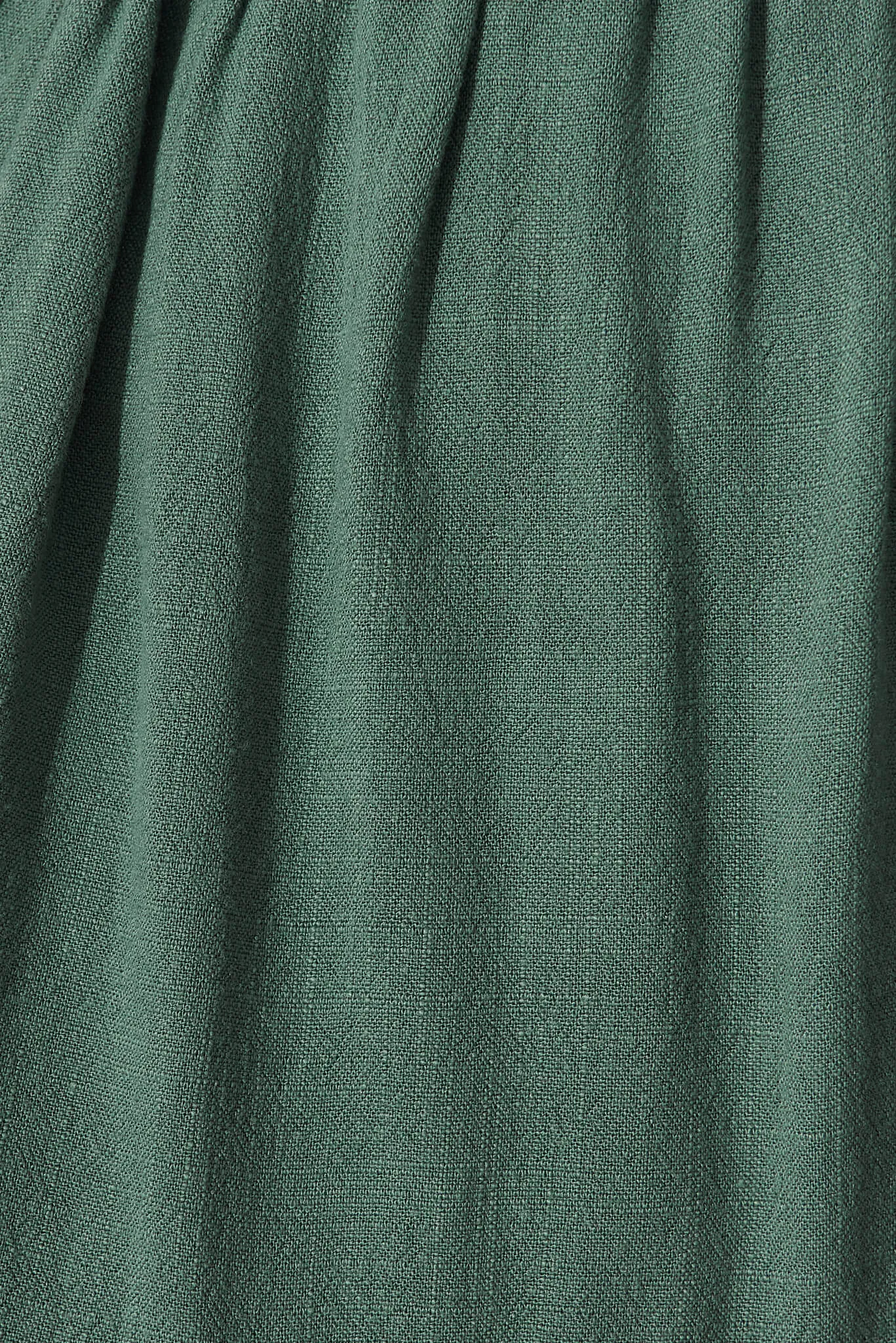 Green Linen Blend Rosemary Dress
