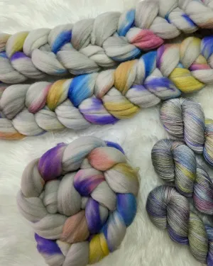 Hand Dyed Yarn & Fiber - Prism