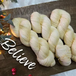 Hand Dyed Yarn - Believe
