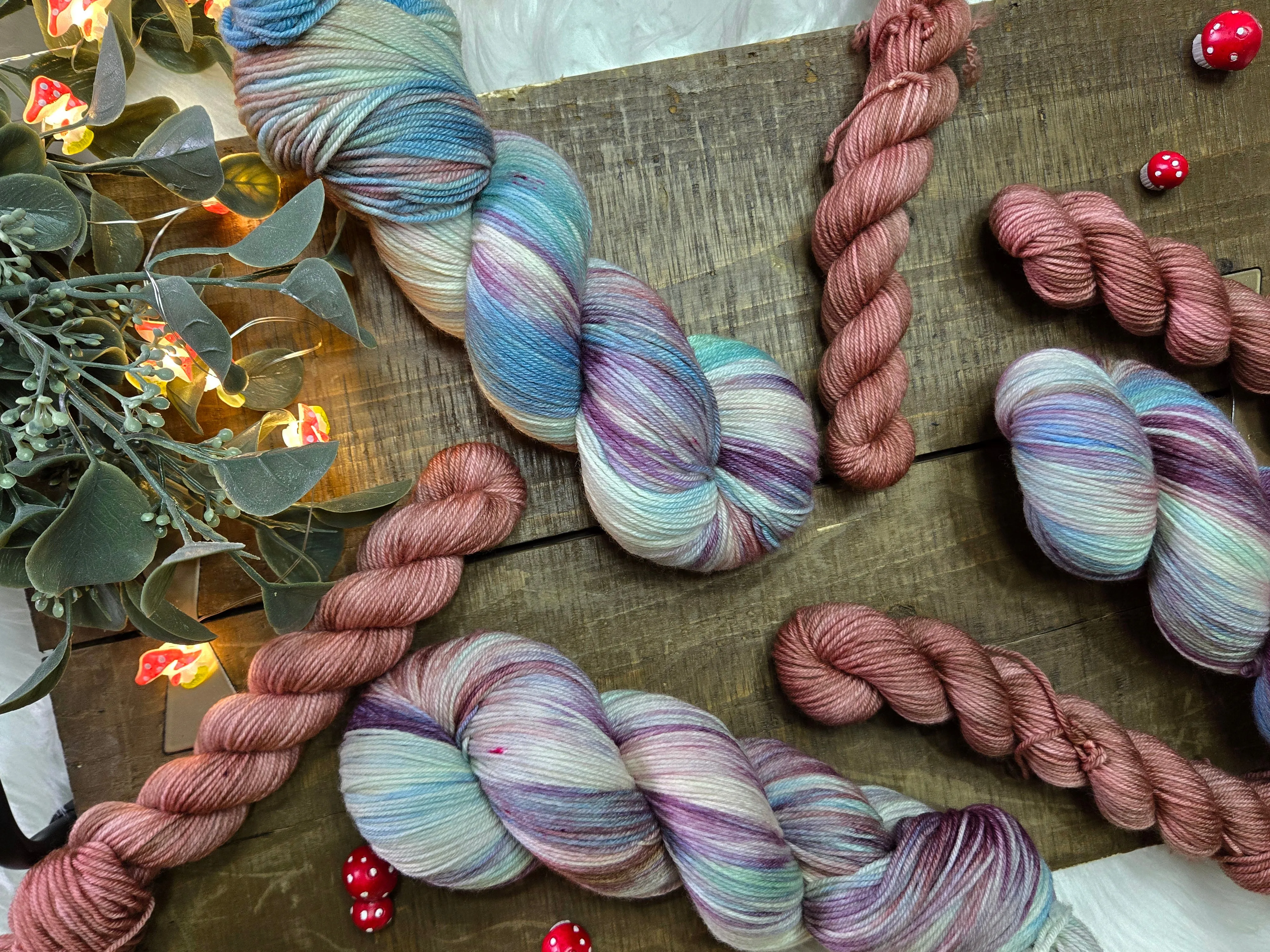 Hand Dyed Yarn - Fairy Dust