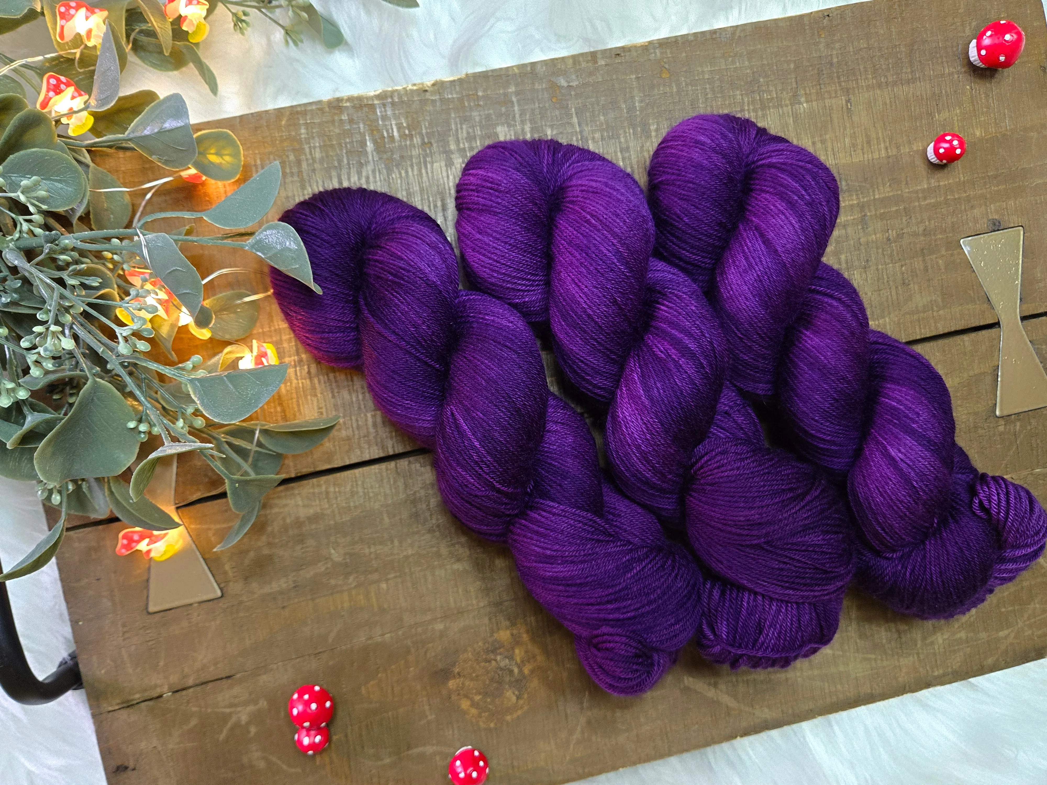 Hand Dyed Yarn - Royalty