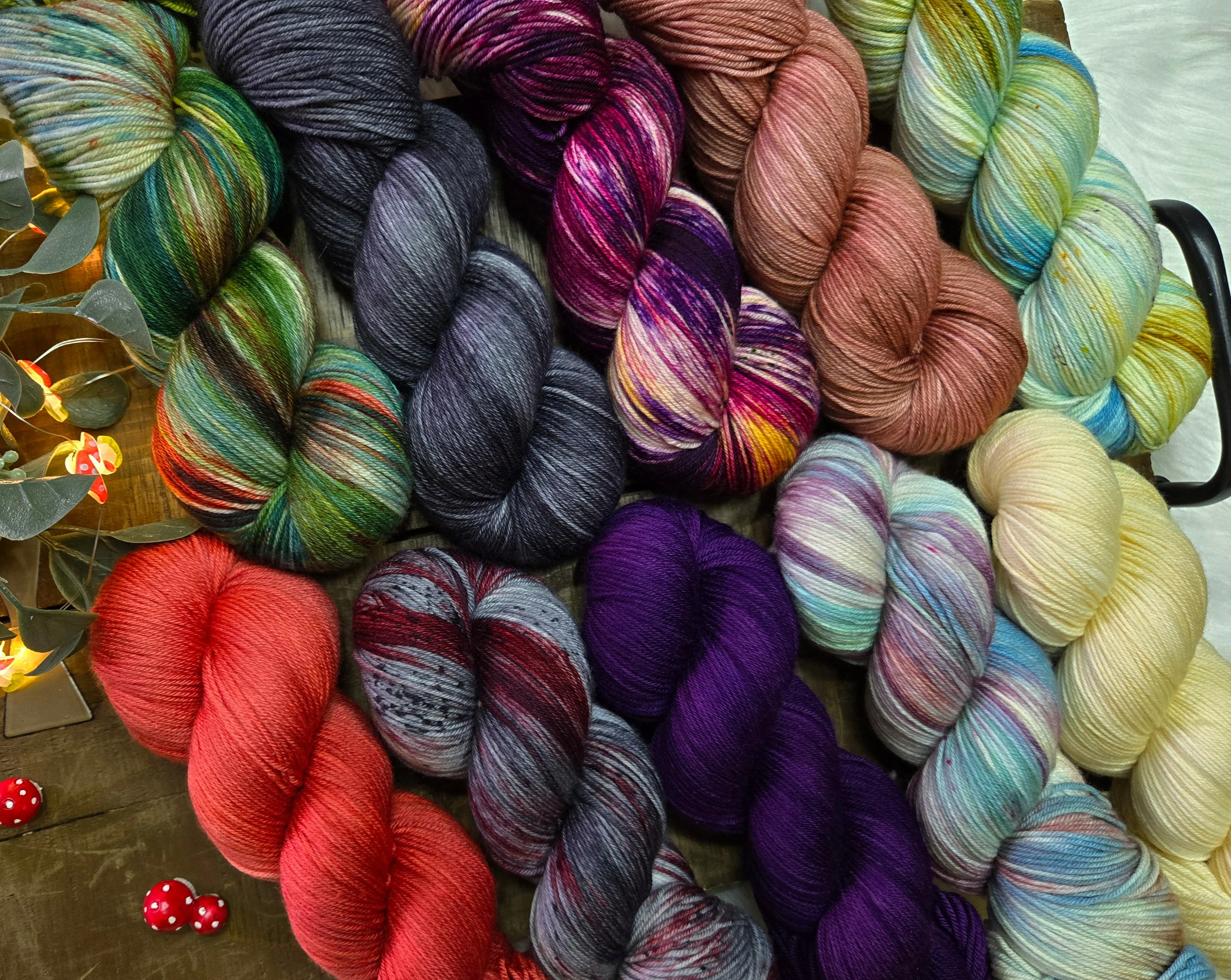 Hand Dyed Yarn - Royalty