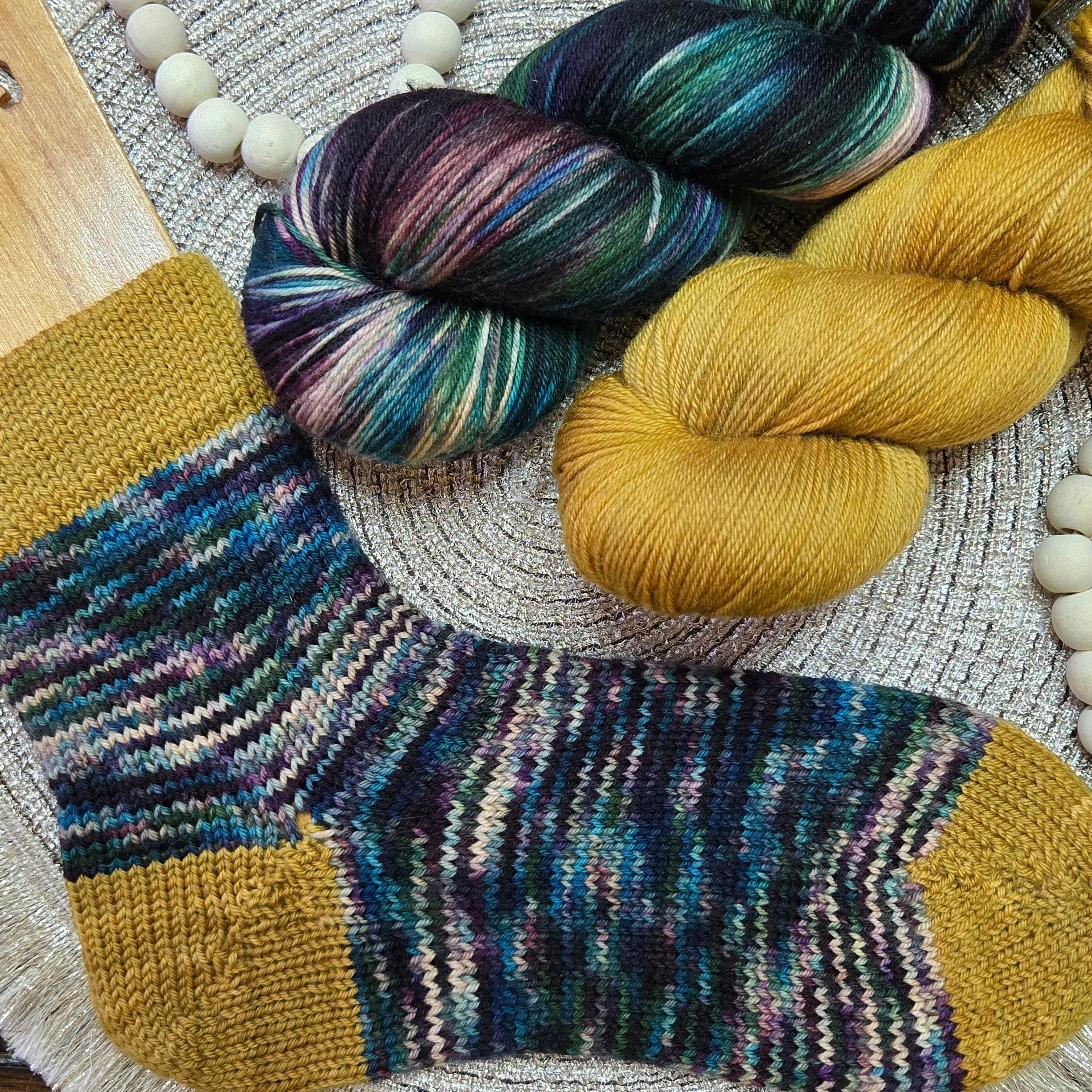 Hand Dyed Yarn - Spooky Delight