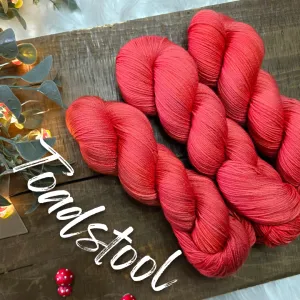 Hand Dyed Yarn - Toadstool
