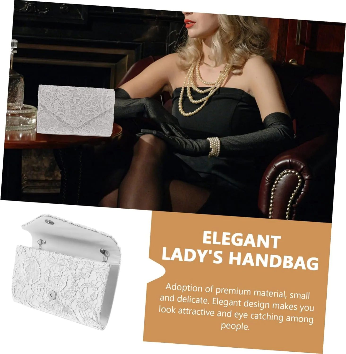 Handbag Pearl Evening Bag Women Clutch Purse Hand Purse for Women Small Clutch Purse Floral Purses for
