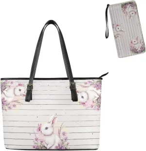 Handbags for Women Shoulder Bags Tote Satchel Hobo 2pcs Purse Set