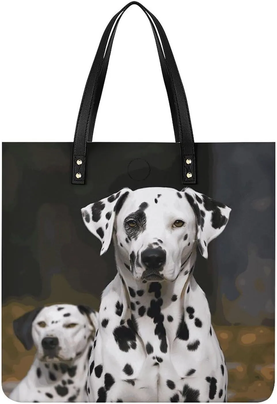 Handbags for WomenDalmatian DogTrendy Vegan Leather Hobo Handbags,Women's Soft Bucket Bag For Women - Ladies Handbags For Work, Travel, Casual Use,Birthday Gifts