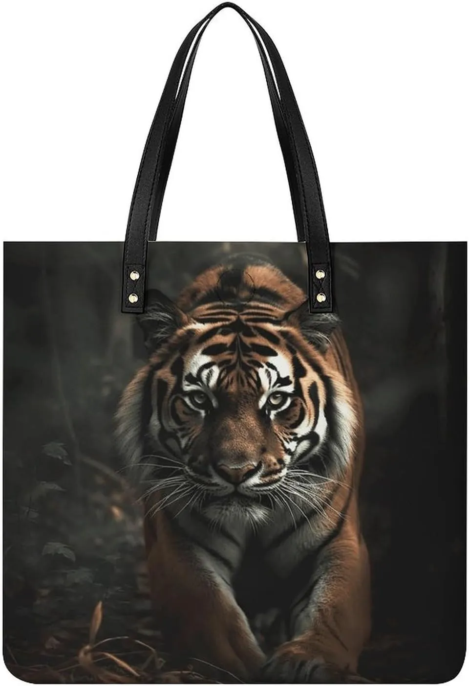 Handbags for WomenWild Animals TigerTrendy Vegan Leather Hobo Handbags,Women's Soft Bucket Bag For Women - Ladies Handbags For Work, Travel, Casual Use,Birthday Gifts