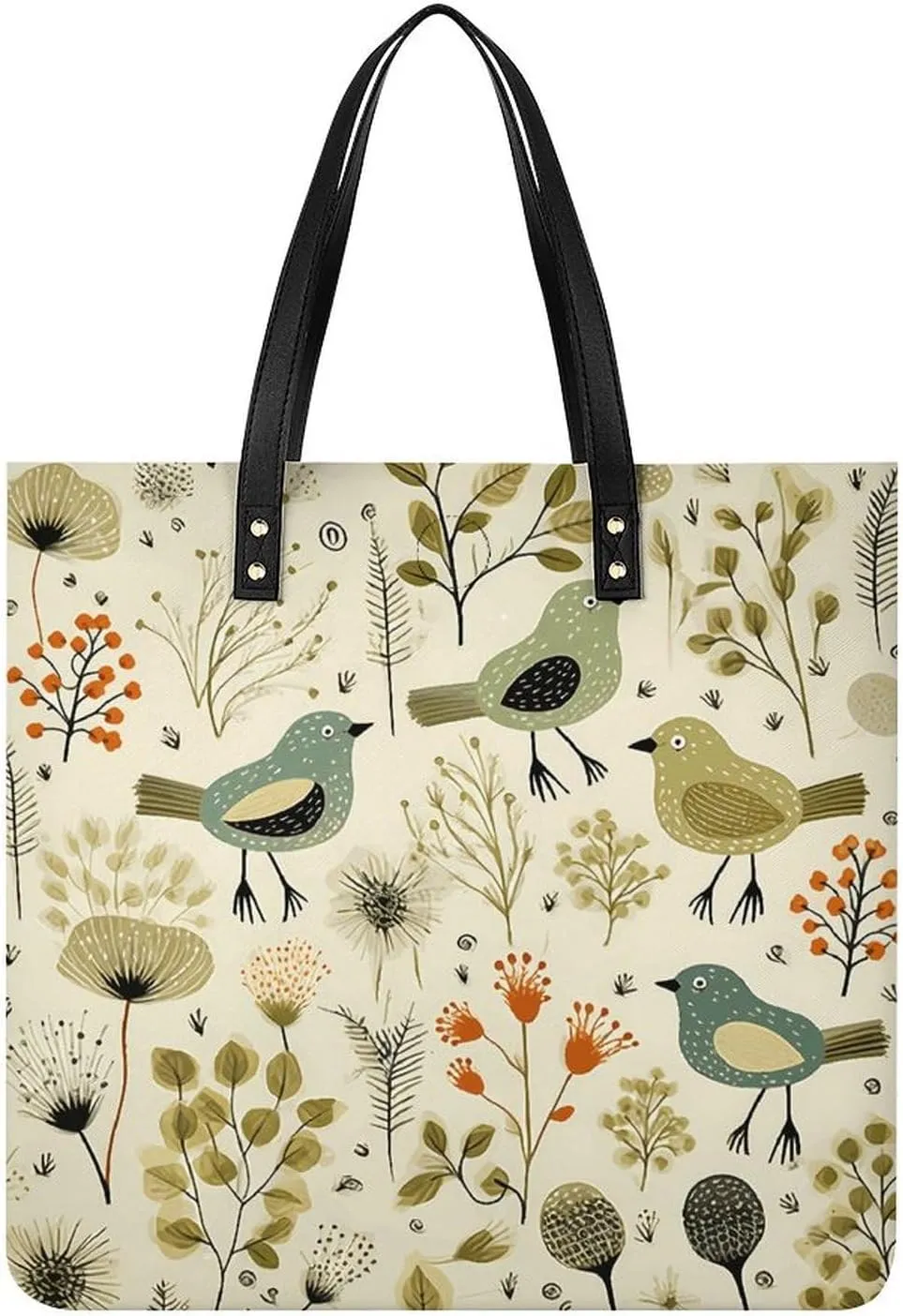 Handbags for WomenYellow Leaves ChickenTrendy Vegan Leather Hobo Handbags,Women's Soft Bucket Bag For Women - Ladies Handbags For Work, Travel, Casual Use,Birthday Gifts