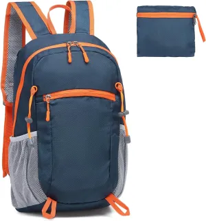Hiking Daypack Packable, Camping Backpack Water Resistant Lightweight Polyester for Men Women Travel Outdoor