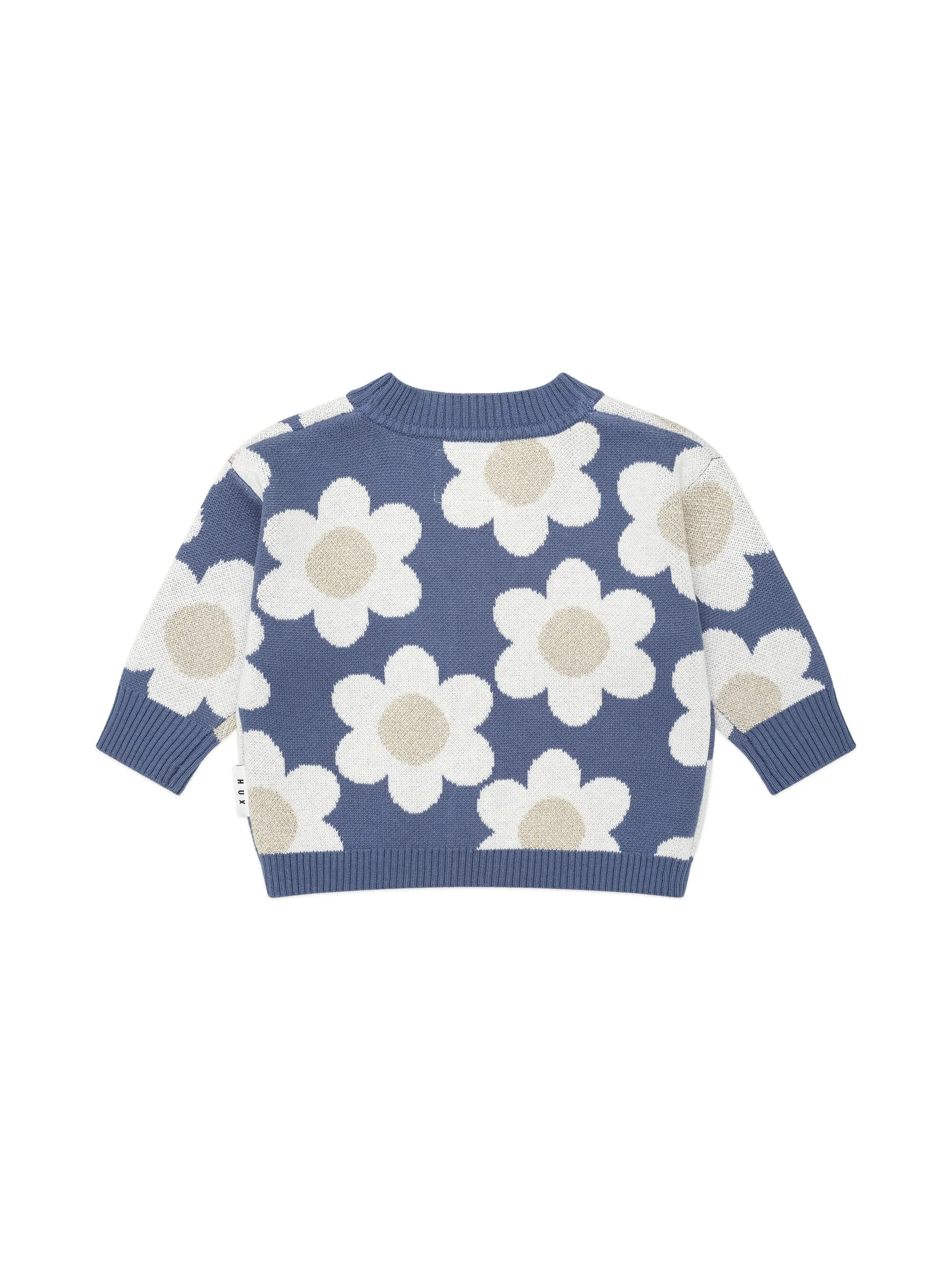 Huxbaby - Midnight Daisy Boxy Cardi - HB5175W25