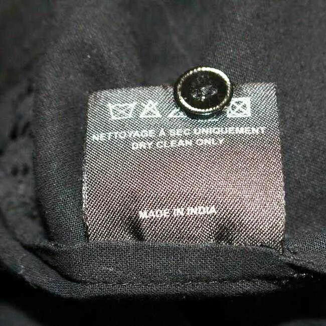ISABEL MARANT ETOILE - Ria High Neck Lace Blouse - Black - 36 US S
