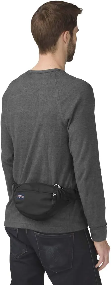 JanSport Fifth Avenue Fanny Pack Crossbody Bags for Women, Men, City Lights - Stylish, Durable Waist Bag with Adjustable Belt, Main Zippered Pocket, Quick Stash Pocket - Premium Travel Essentials